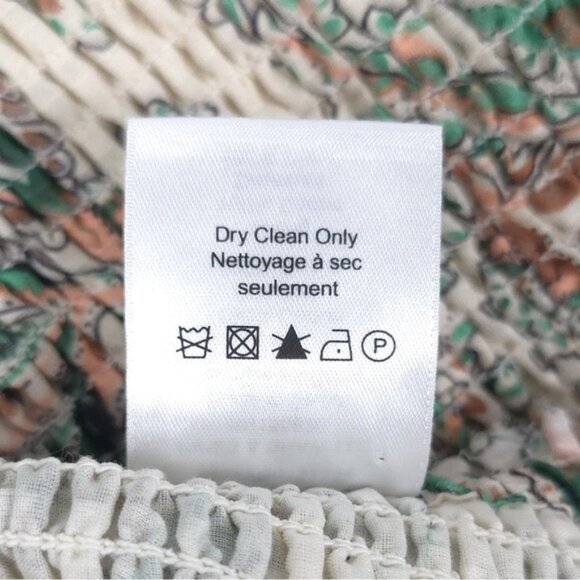 NWT VERONICA BEARD Multi Melodie Smocked Mini Skirt Stone Floral Size 6‎ - Picture 13 of 15